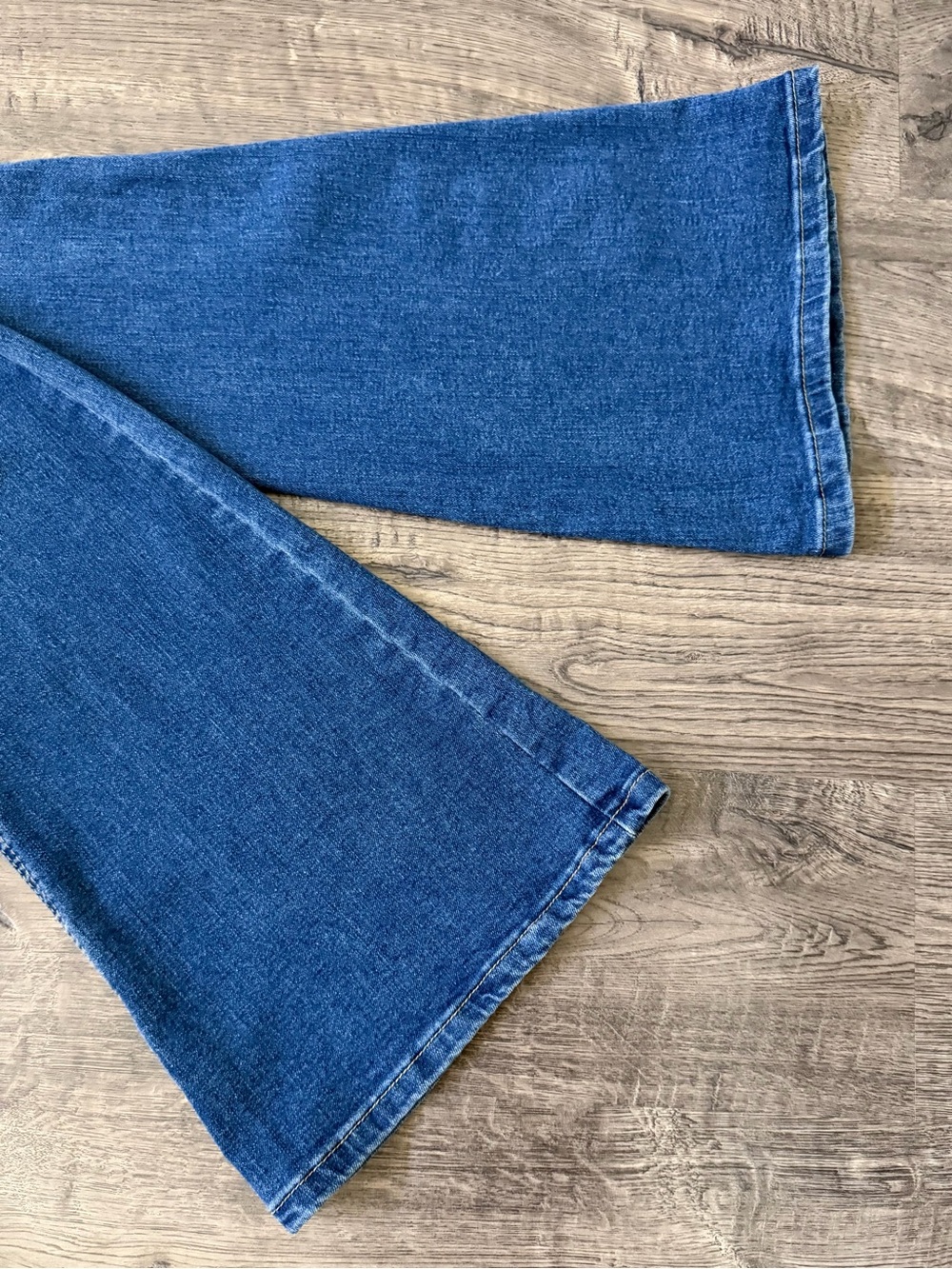 Rue21 Womens High Rise Flare Jeans Size 2 Medium Wash Stretch Y2K Streetwear - Picture 9 of 14